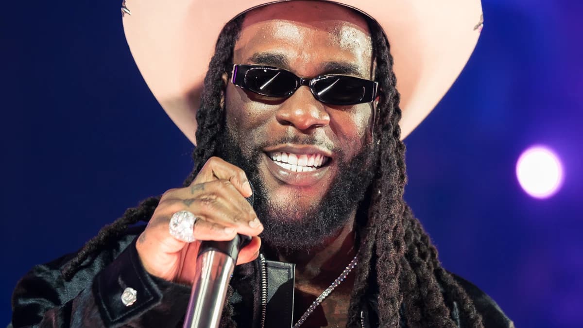 Afrobeats star Burna Boy performing live, one of the artists who carried the genre to a global audience