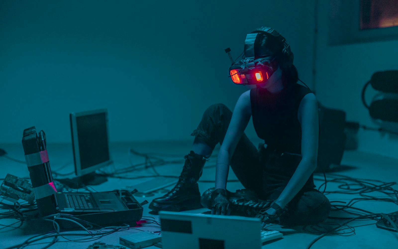 Modern AI interface analysing music data