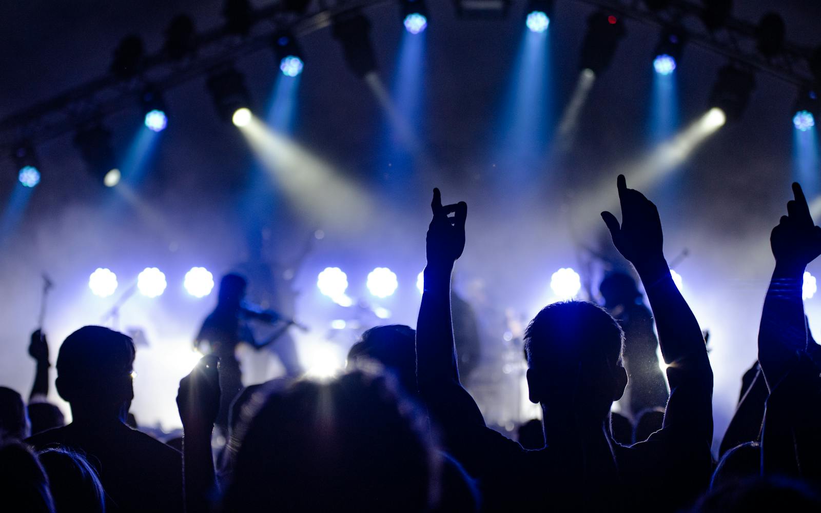 Artist performing directly to their dedicated fans